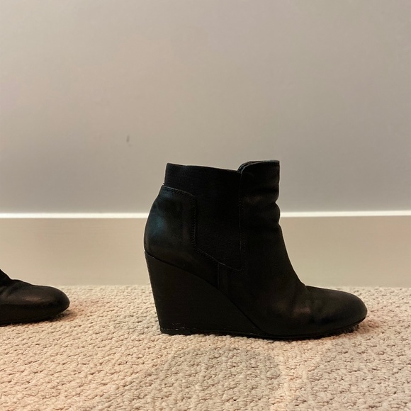 Franco Sarto wedge bootie black - Picture 4 of 5